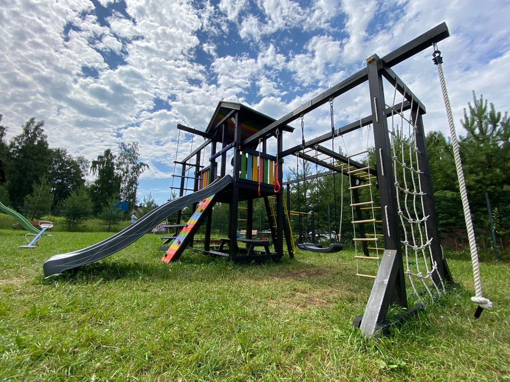 Детская площадка Савушка 2 (BLACK EDITION)