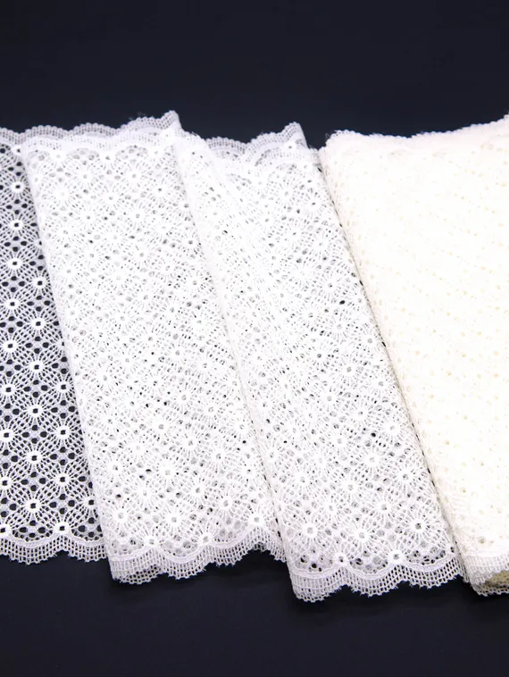 03-271 ОПТ Кружево эластичное 22 см, айвори