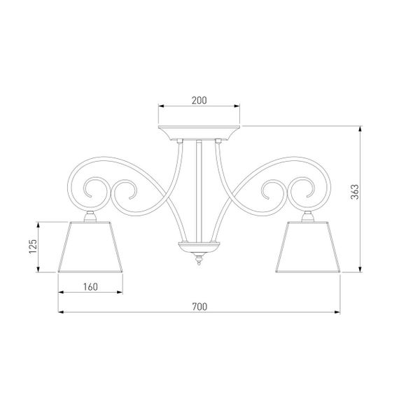 Подвесная люстра Bogates 303/6
