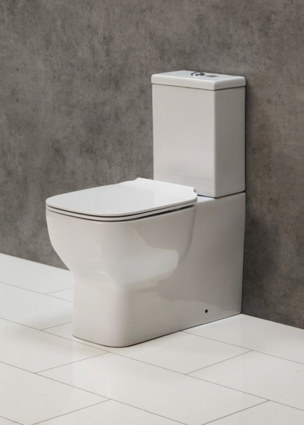 Унитаз компакт BelBagno Vaso BB127CP без бачка и сиденья