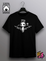 Футболка с принтом Emo angel