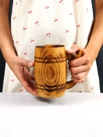Кружка деревянная из кедра