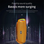 Беспроводная колонка TG-344 (10W/TF/USB/FM) LED Light