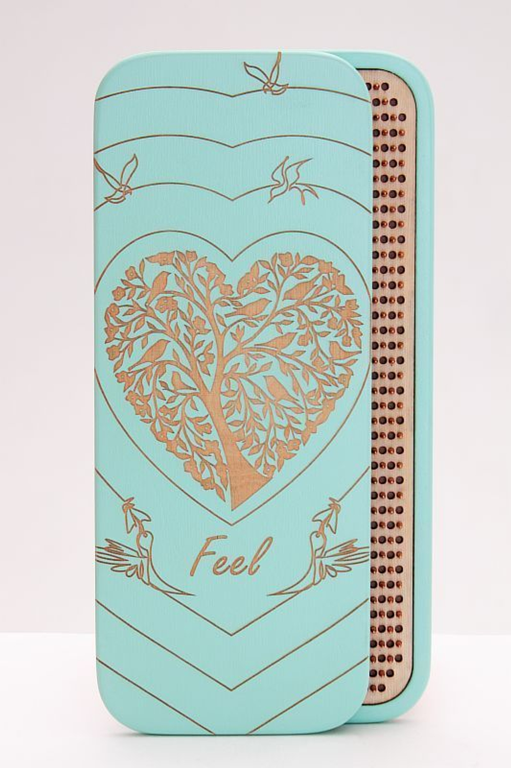 Доска садху Сердце медные гвозди