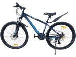 Велосипед Rovecom 26" 21скор (Алюминиевая рама, диск. тормоз) Синий (матовый) Rov-400-26-1