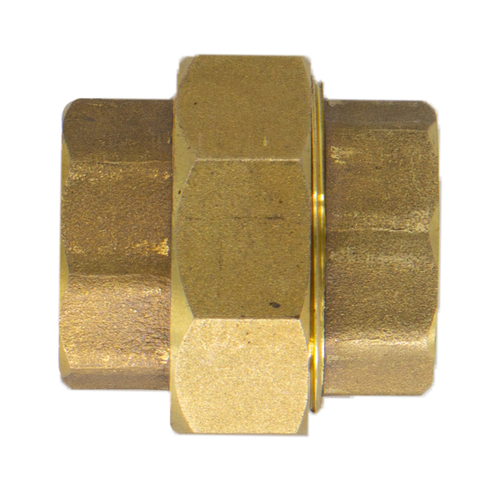 Муфта разъемная с накидной гайкой СТМ CRSAF034, 3/4", внутренняя/внутренняя резьба, латунь