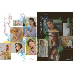 Альбом DIA - Flower 4 Seasons 6th Mini Album 2 Version SET