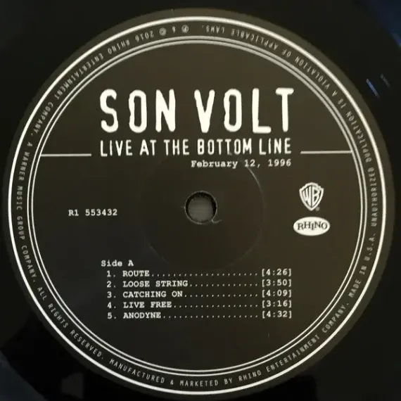 Son Volt - Live At The Bottom Line (February 12, 1996)