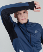 Куртка разминочная NORDSKI PRO Blue/Pearl Blue, мужская, NSM566019
