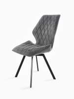 Стул МАМАДОМА Рафаэль, Черный/Antracite Lux b28