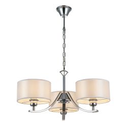 Citilux Эвита CL466130 Люстра подвесная с белыми абажурами