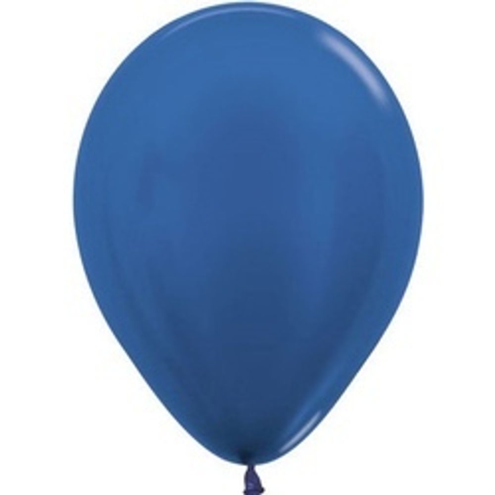Шар (12''/30 см) Синий (540), металлик 50 шт.
