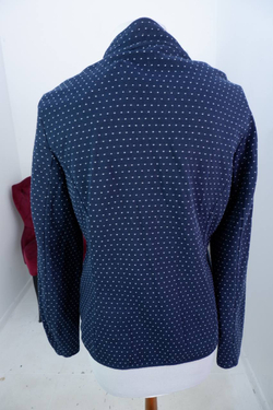 Жакет Tom Tailor в горошек, маркировка XL, визуально на 50 размер