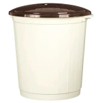 Бак 50л с крышкой (Слоновая кость)