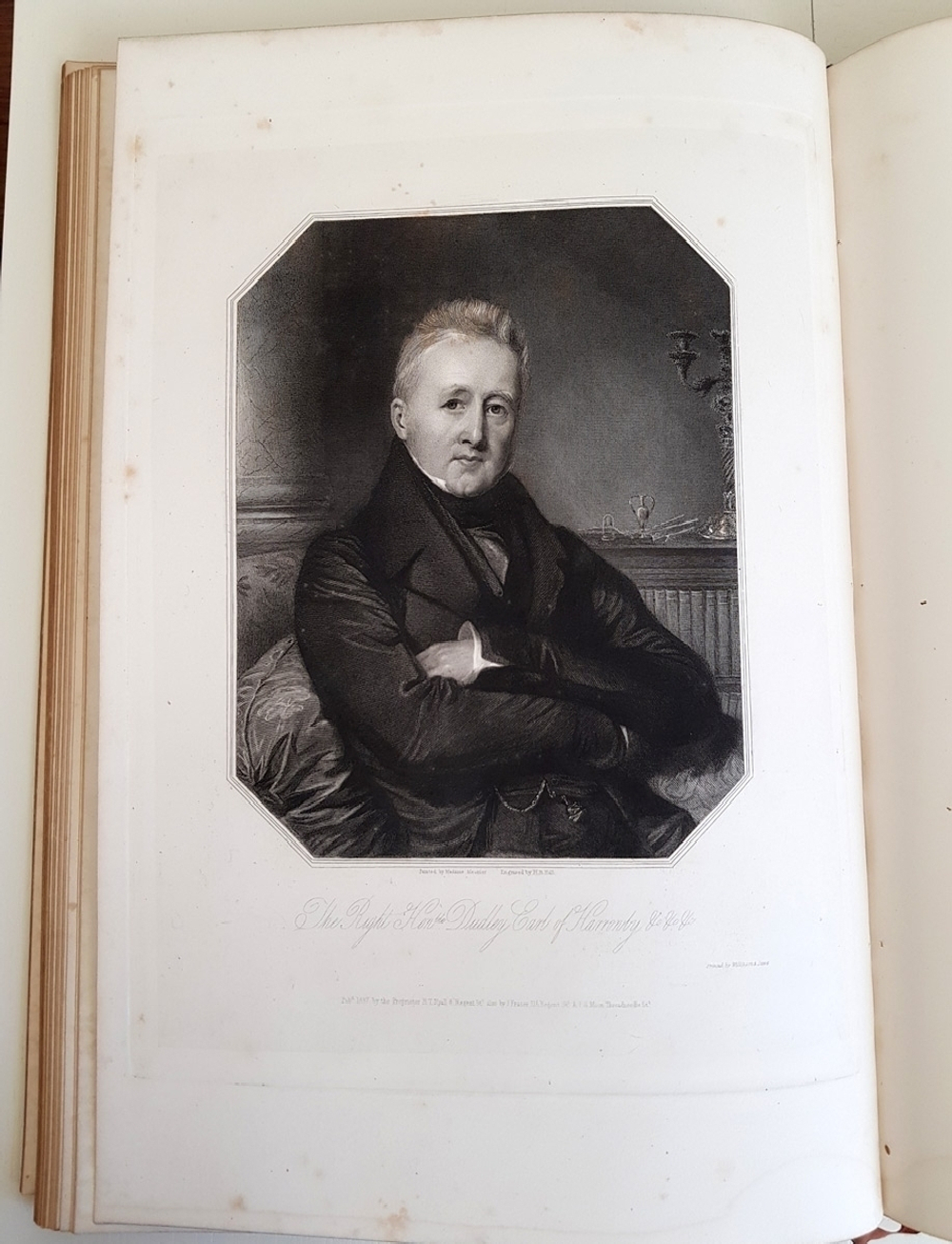 "Portraits of Eminent Conservative Statesmen. Tome 1 " Henry Thomas Ryall  1836 г.