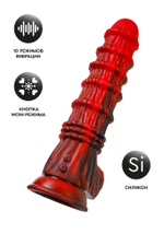 Вибратор силиконовый ToyFa Monster Tops – 27 см, WOW-режим