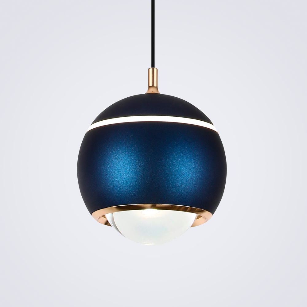 Подвесной светодиодный cветильник LED4U L8753-1 BL