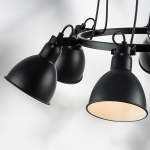 761167 Люстра ACROBATA 6х40W E14 ЧЕРНЫЙ