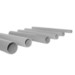 Труба гладкая ПВХ жесткая d16 мм (3 м) (156 м/уп) серая EKF-Plast (156.00 шт.)