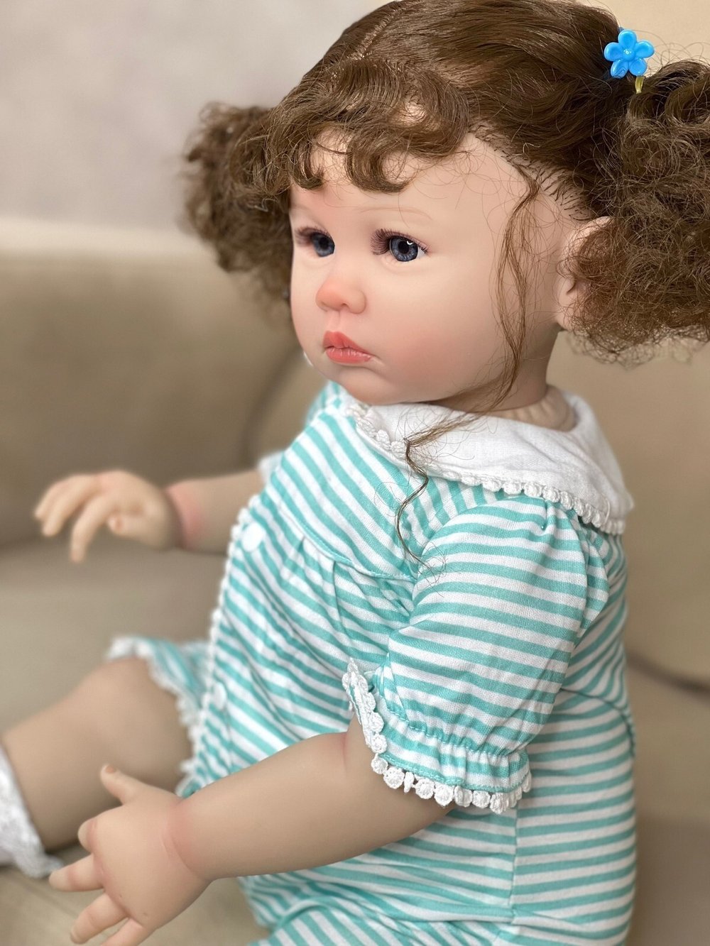 Кукла Реборн мягконабивная 60см (FA-384)
