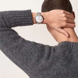 CARTIER Key Collection Automatic Mechanical Movement Men"s Watches Watch 40mm White Dial Stainless Steel Case