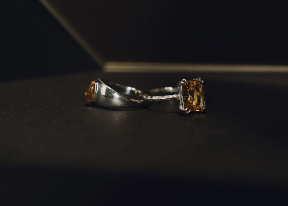 Кольцо Crystal Eye с цитрином