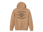 Толстовка Eagle Soars Alone Slub Hoodie Tannin Harley-Davidson