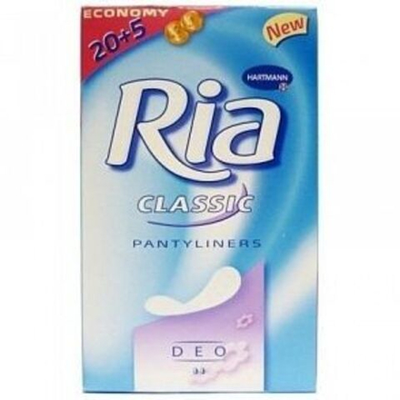 Ria Slip Classic Sanitory Towels, жен.ежеднев.прокладки 25 шт, Део