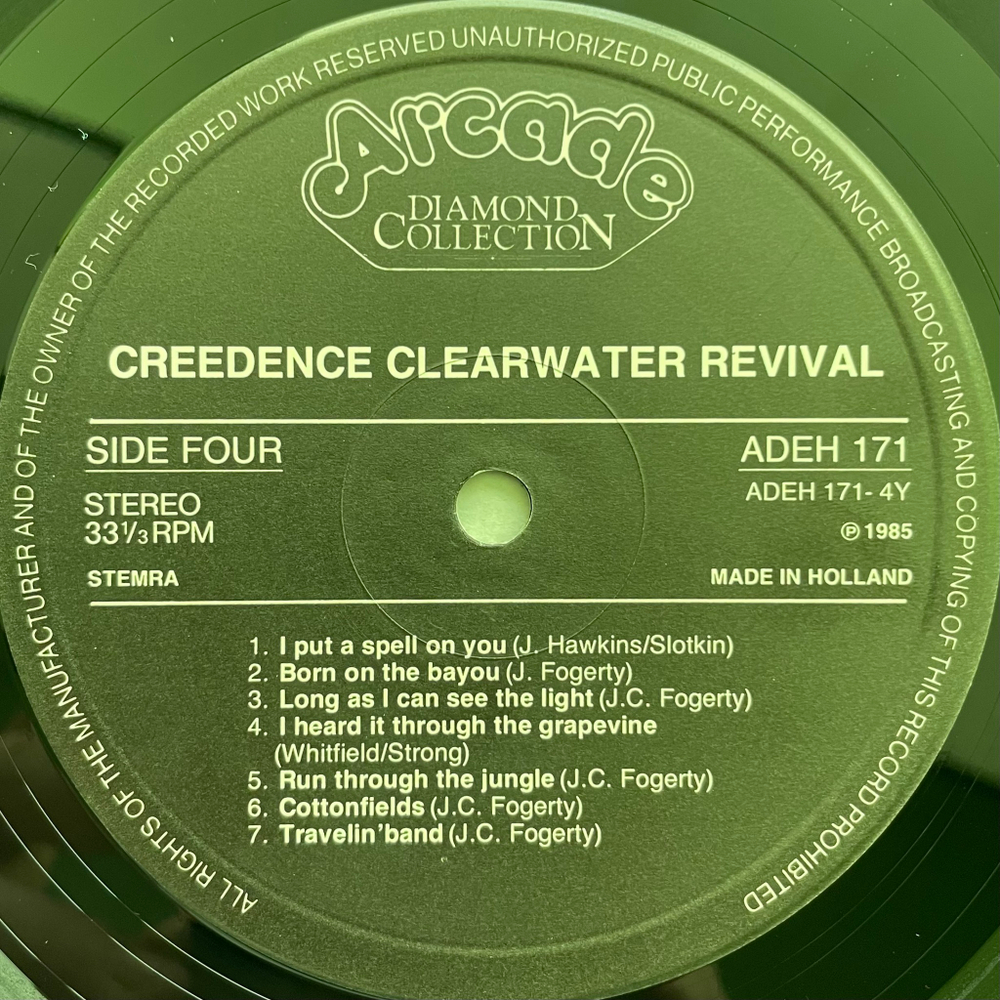Creedence Clearwater Revival - The Complete Hit-Album 2LP (Голландия 1985г.)