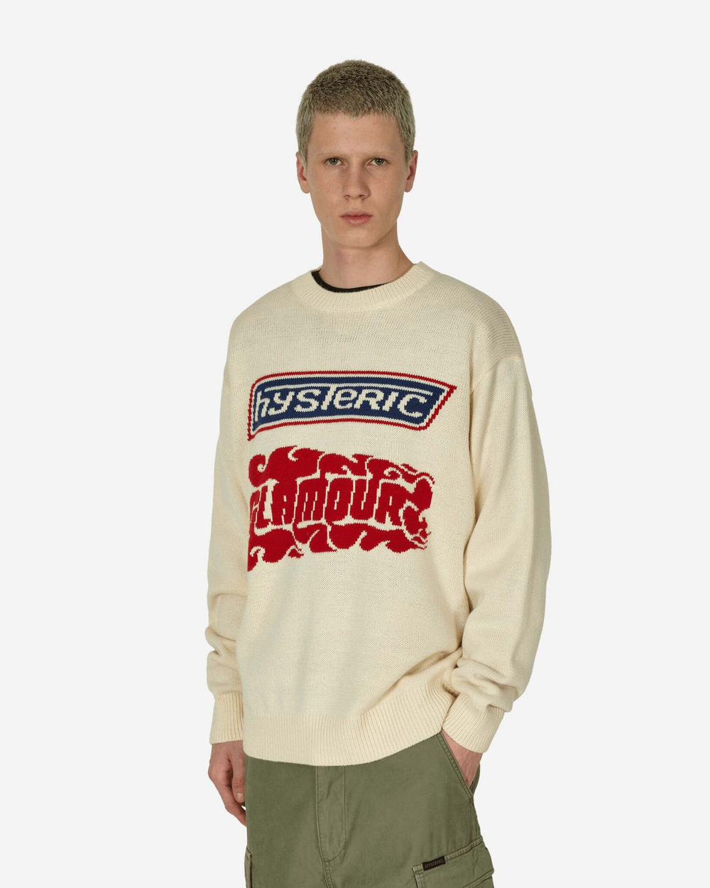 Hysteric Glamour Свитер Hg Combo Белый