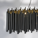 816207 Люстра SAVONA 20х40W G9 ЧЕРНЫЙ