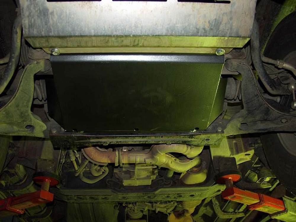 Защита картера и КПП Sheriff для Mitsubishi Pajero III 1999-2006 арт.14.0424