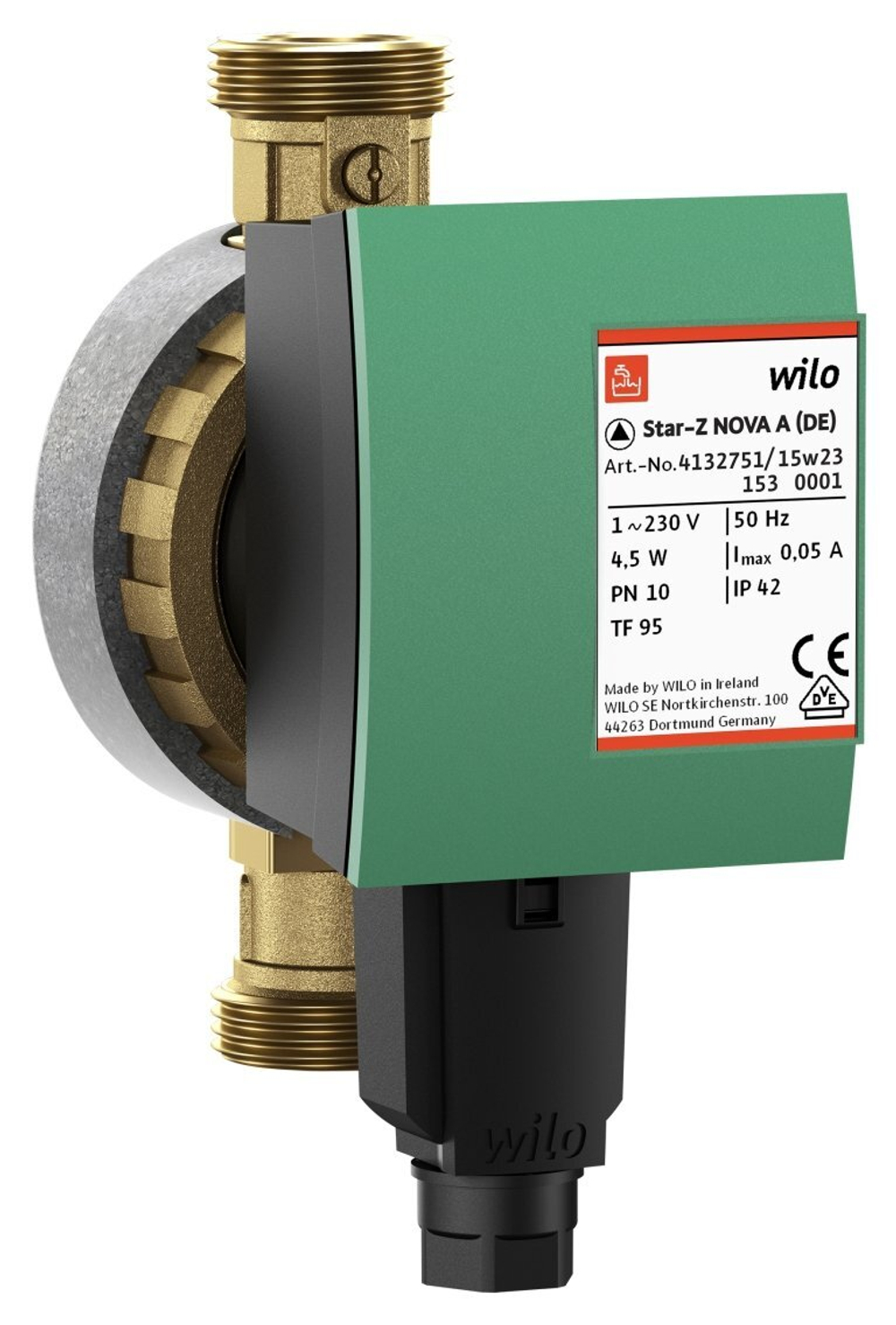 Циркуляционный насос Star-Z NOVA, Wilo (ст. 4132760) 2459910