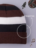 Шапка для мальчиков осенняя