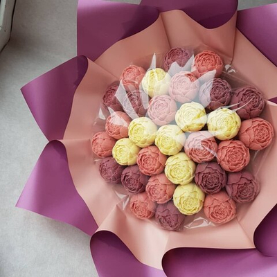 Силиконовый молд "Пион №1"