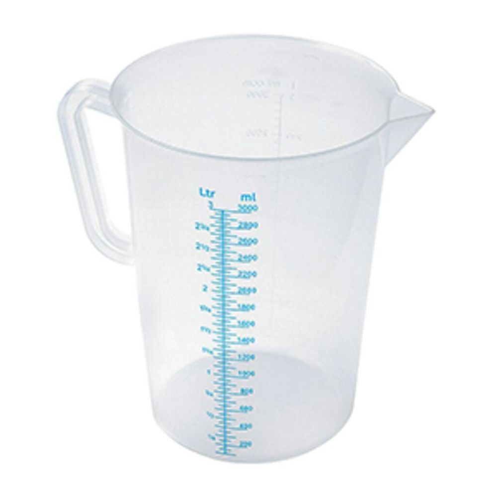 Кувшин мерный 3 л полипропилен d 17 см h23 см SUNNEX