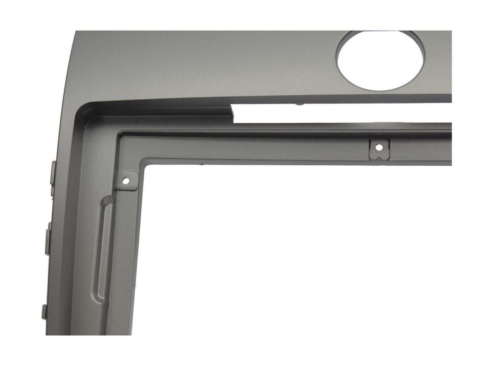 Комплект рамки с разъёмами 9" KIA Cerato 2008-2013 кондей (серебро) - Car-Smart 7093CNS