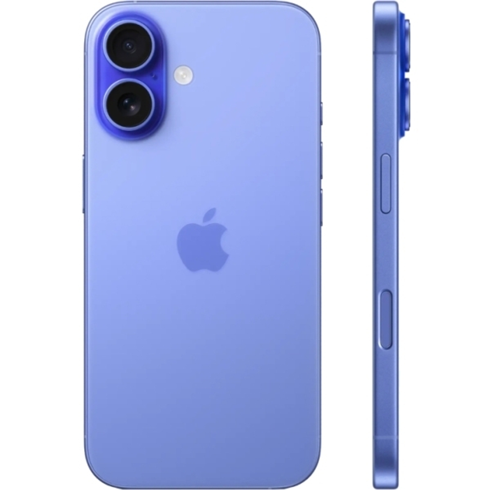 Apple iPhone 16 256Gb Dual: nano SIM + eSim ultramarine (ультрамарин)