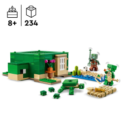 LEGO Minecraft — Пляжный домик «Черепаха» 21254 / артикул   21254  / GTIN 5702017583303