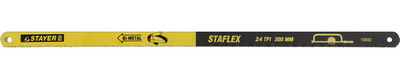 STAYER FLEX, 24 TPI, 300 мм, 10 шт, биметаллическое полотно по металлу, Professional (15932-S10)