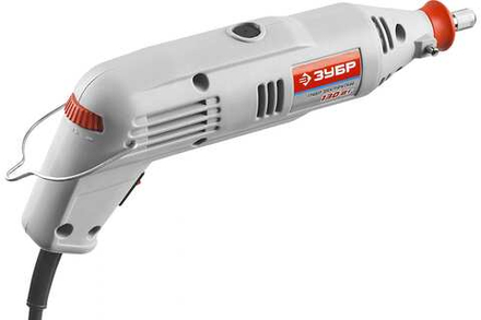 Гравер ЗУБР электрический с набором мини-насадок в кейсе, 172 предмета