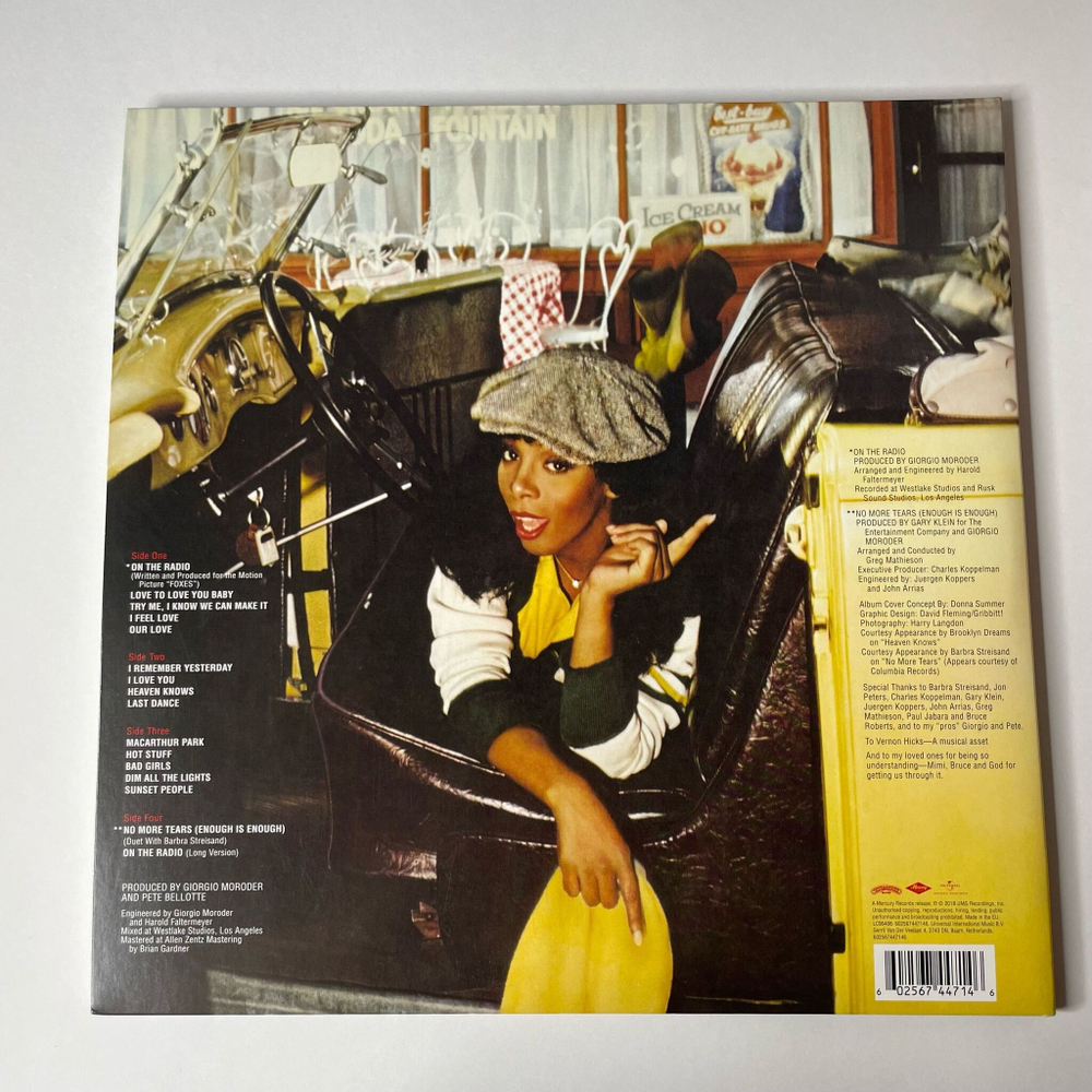 Виниловая пластинка LP Donna Summer On The Radio Greatest Hits Vol. I and II (EU 2018) (Розовый и Фиолетовый Винил)