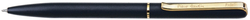 Фото ручка шариковая Pierre Cardin GAMME PC0911BP черного цвета с позолотой в подарочной  коробке с гарантией