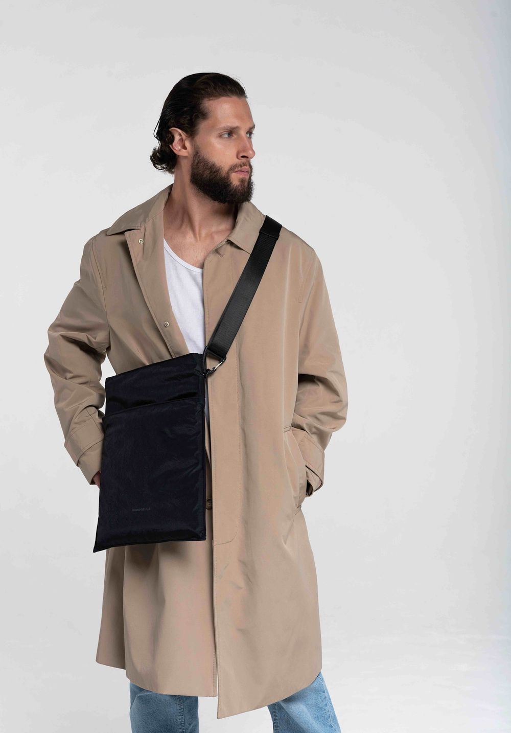 Купить Сумка Mushmula Мессенджер F1 Гибридный черная Сумка Mushmula Мессенджер F1 Гибридный черная