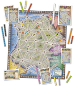 Дополнение (новые игровые поля) для настольной игры Days of Wonder Ticket to Ride - Map Collection 6: France and Old West - на английском языке