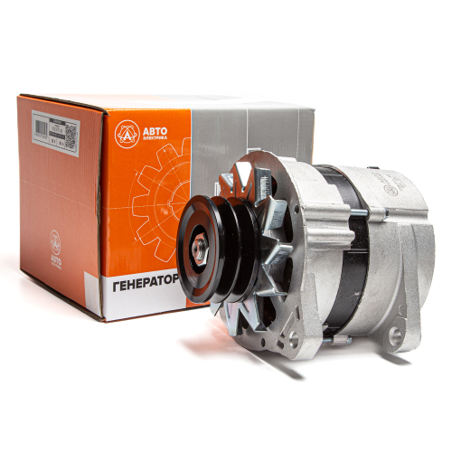 Генератор, УРАЛ, КРАЗ, БАЗ, КамАЗ, МАЗ, дв. ЯМЗ, 28 В, 60 А, 2-ручьевой