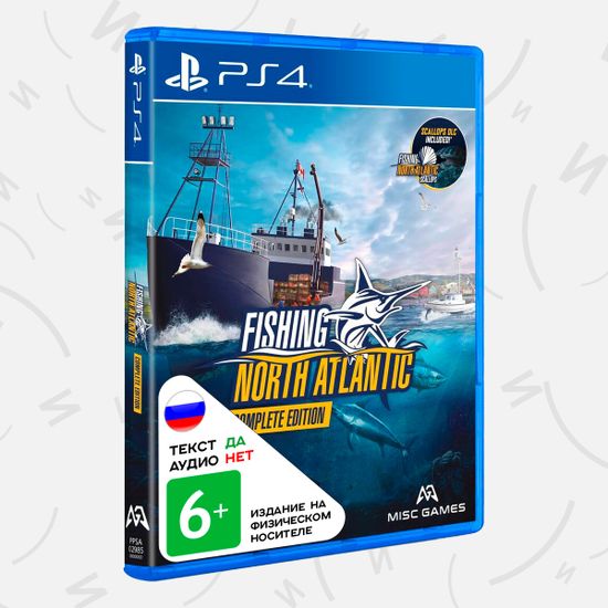 Игра Fishing: North Atlantic - Complete Edition (PS4, русские субтитры)