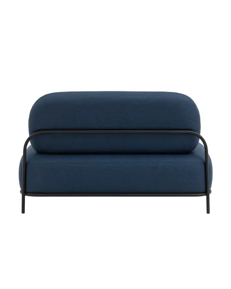 Диван Midnignt синяя рогожка