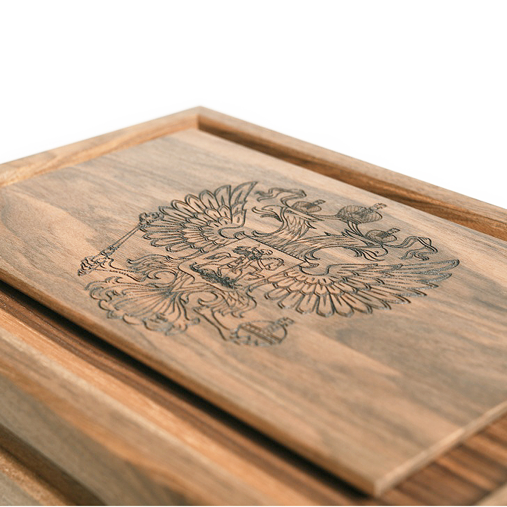 Акустический сейф "Шкатулка Ультра с гербом"