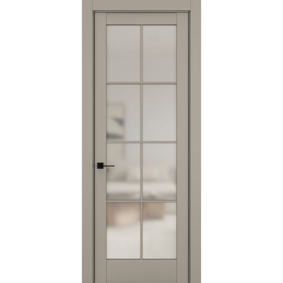 Цена на Межкомнатная дверь керамик NC 11 бежевый остеклённая Купить Межкомнатная дверь керамик NC 11 бежевый остеклённая